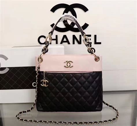 sac chanel rose et noir|sac Chanel temps.